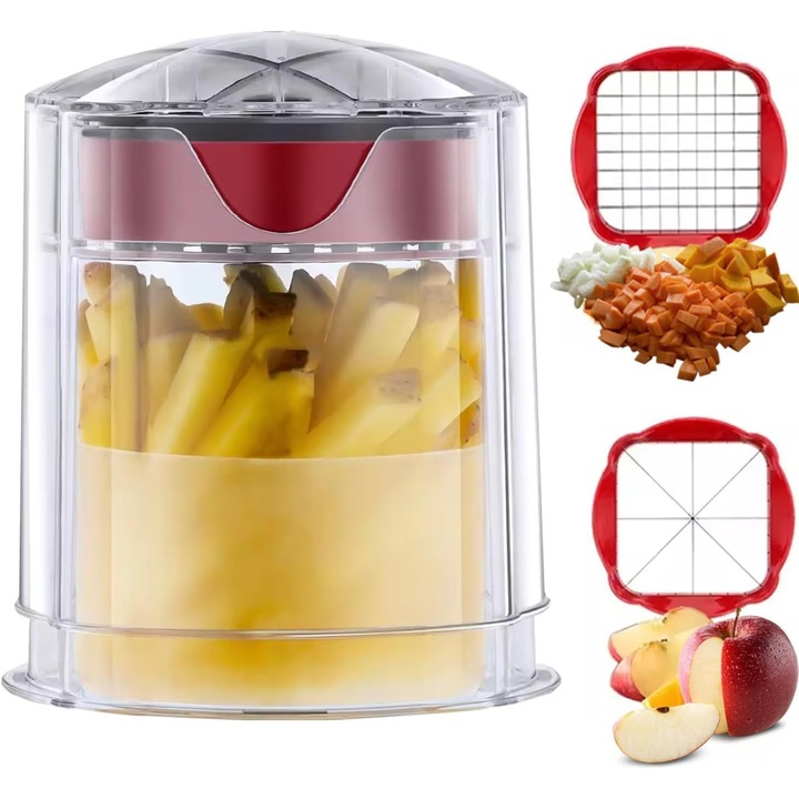 Feliator manual multifunctional legume fructe transparent