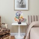 Kuvikoo™ Prémium Feng Shui Életfa Színes Természetes Kristályokból, Bonsai a Pozitív Energiáért, Szerencséért, Jólétért és Egyensúlyért, Spirituális Dekoráció Irodába, Otthonba, Meditációs Sarokba, Mély Jelentésű Ajándék Bármilyen Ünnepre