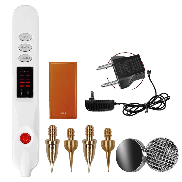 Pen cu plasma, 5 niveluri de intensitate, operare wireless, 25x25x170mm