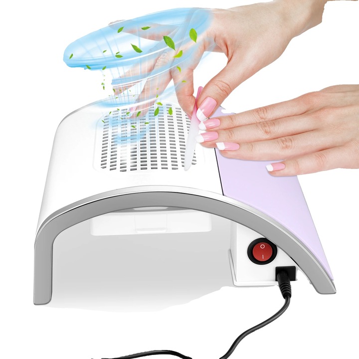 Апарат за маникюр-педикюр, прахосмукачка за нокти, удобен дизайн, компактни размери, B