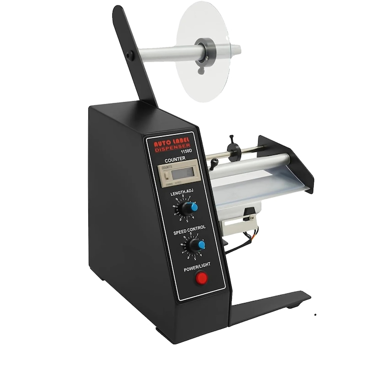 Aparat de etichetat, viteza mare, compatibilitate etichete versatile, negru