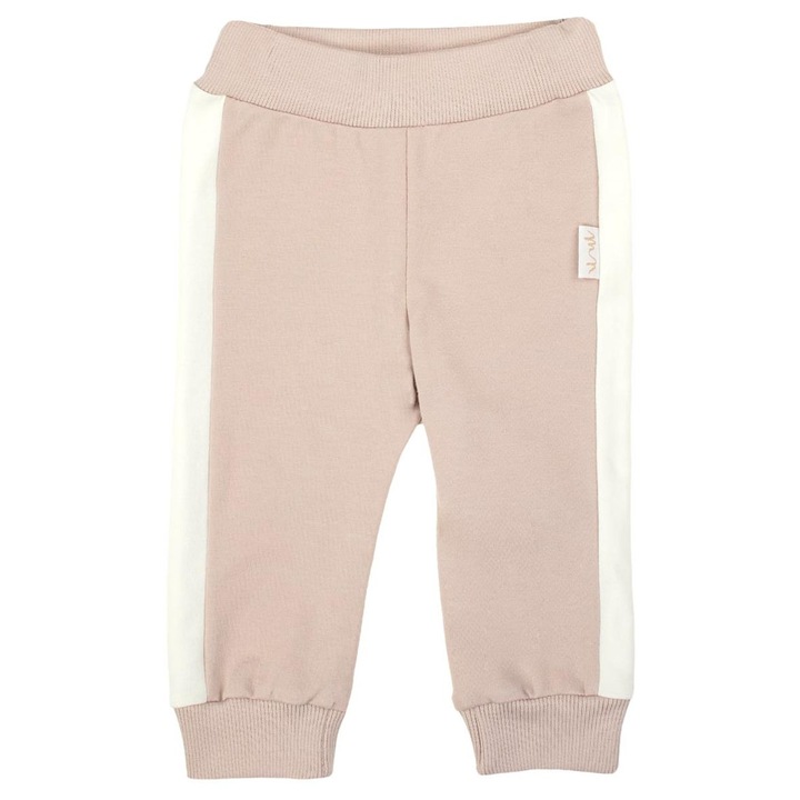 Pantaloni de trening Nicol, bej, bumbac - 65875, Bej
