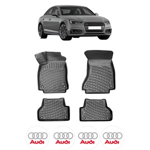 Emblema S LINE pentru Audi Metalica, Autoadeziva, Argintie - eMAG.ro