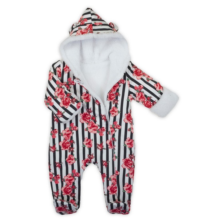 Bébi virágos izolált fehér játszószett Nicol, Fehér