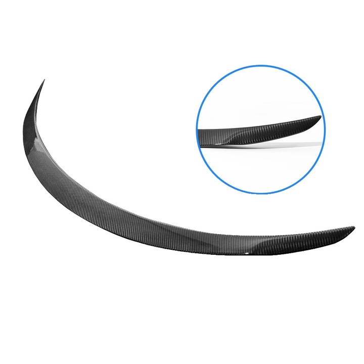 Spoiler, Szénszálas, Model 3 2024, Fényes, 1.3kg
