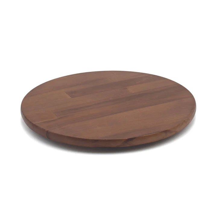 Placă rotundă din lemn pentru servire Bisetti Lazy Susan Ø 50 cm
