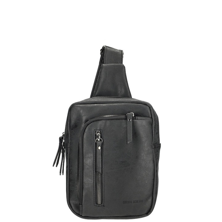 Férfi táska ENRICO BENETTI, 66922-001, Műbőr, Fekete