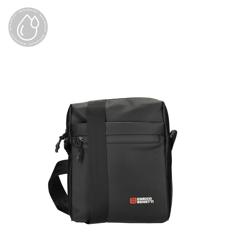 Férfi táska, Enrico Benetti, 62164-001, Nejlon, Fekete