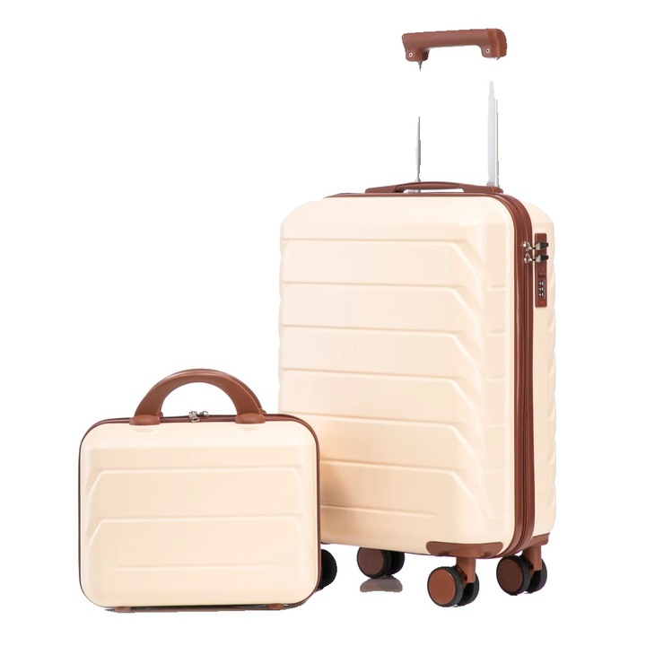 Set valize, Bej, Inchidere numerica