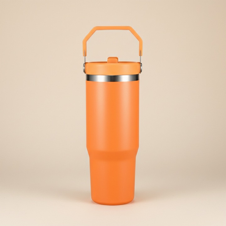 Спортна водна бутилка Destello, 900mL, стоманена, термоизолация