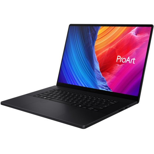 Laptop ASUS ProArt P16 4K 16 inch AMD Ryzen AI 9 HX 370 64GB 2TB SSD RTX 5070 Ti Windows 11 Pro Nano Black