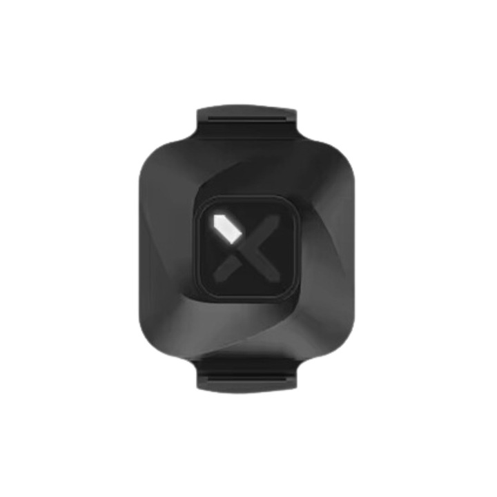 Kerékpárhoz való kadencia- és sebességérzékelő – XOSS Vortex, Bluetooth és ANT+, vízálló, fekete