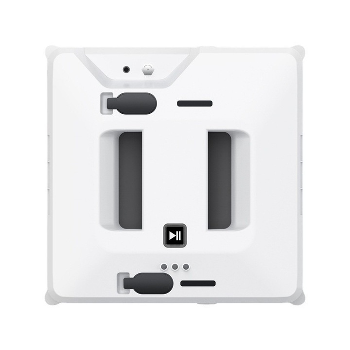 Робот за почистване на прозорци, 80W, интелигентно пръскане на вода, 3000Pa, UPS защита при прекъсване на захранването, 6,5 см, бял