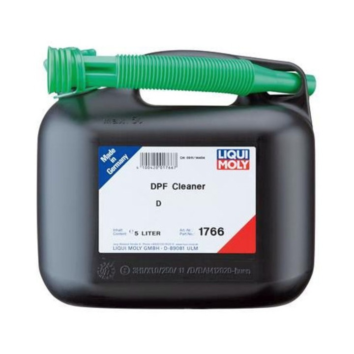 Разтвор за почистване на DPF, Liqui Moly, 5L, за филтри за твърди частици на дизелови двигатели, професионална употреба