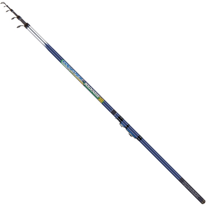 Lanseta telescopica Konger Grafitex Bolognese, 6m, 5-20gr, 130cm transport