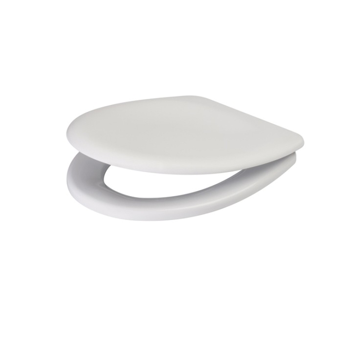 Капак за тоалетна чиния Cersanit Terra, полипропилен, бял, 36.5x44см