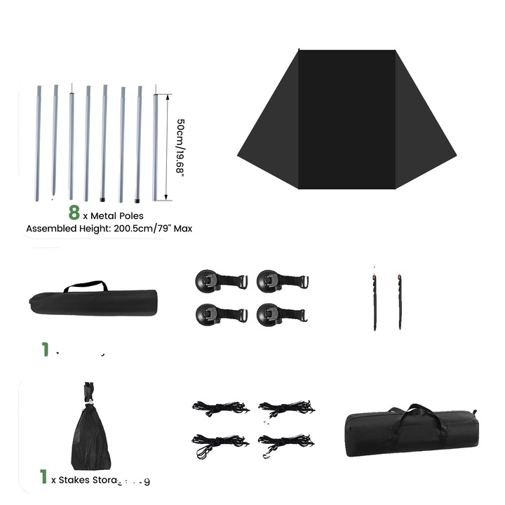 Сенник за кола, водоустойчив дизайн, бърз монтаж