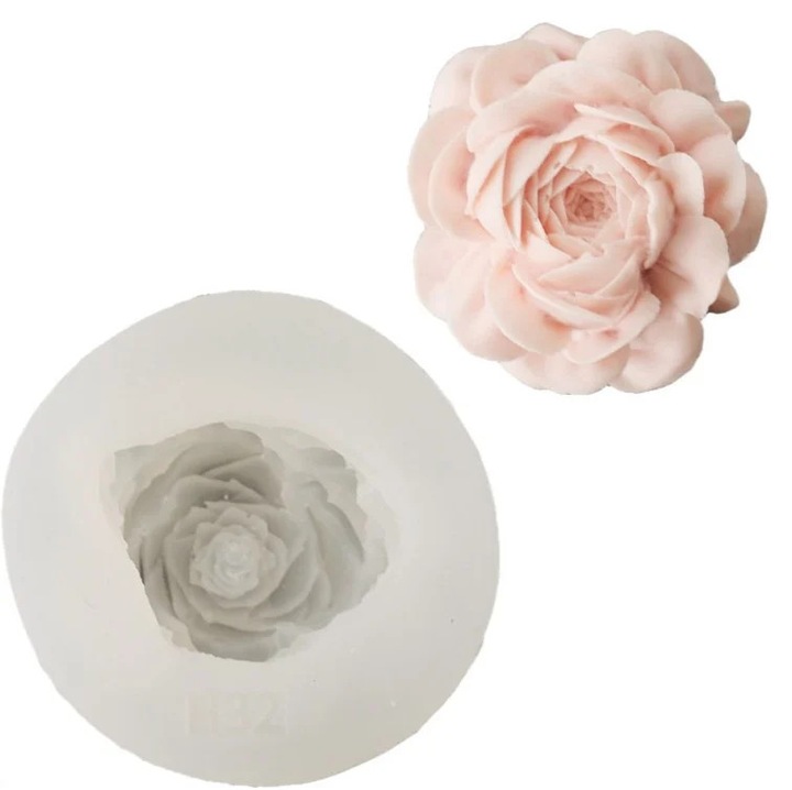 Matrita din silicon, Milmatt, Magnolie, 84 x 44 mm