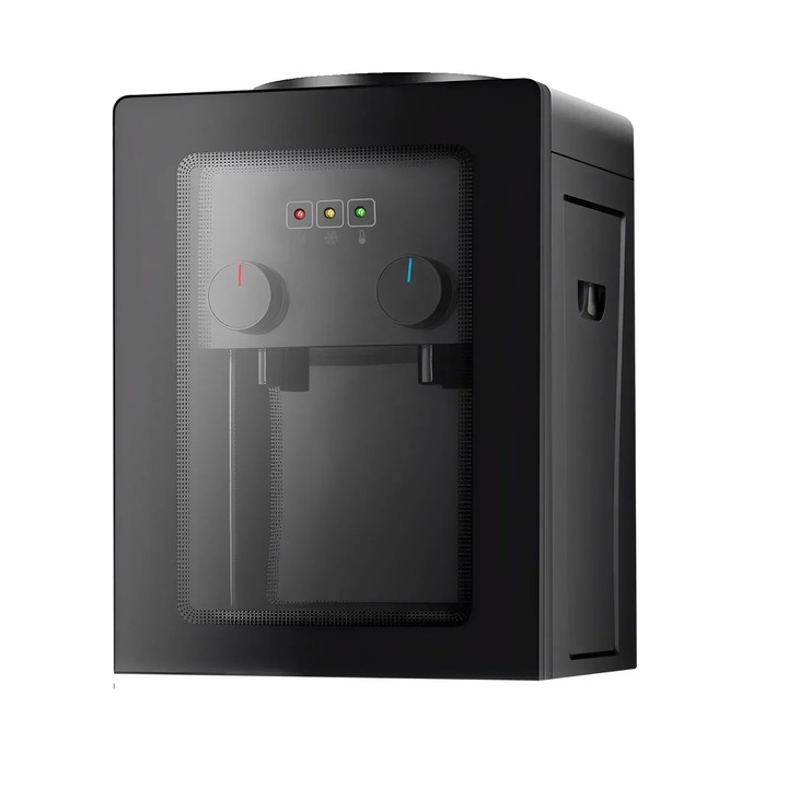 Dozator de apa electric, incalzire rapida, compatibilitate versatila cu sticle, negru