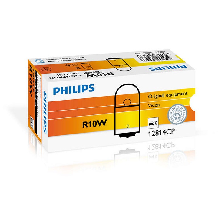 Bec auto halogen Philips Vision R10W 10W 12V 12814CP
