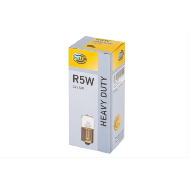 Bec incandescent, hella, 60W, E27, alb