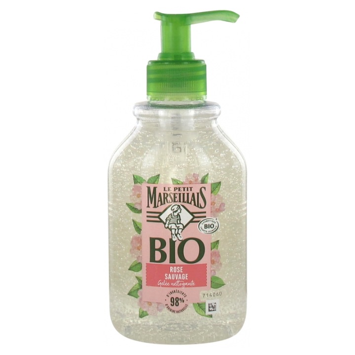 Био течен сапун, Le Petit Marseillais, дива роза, 290 мл