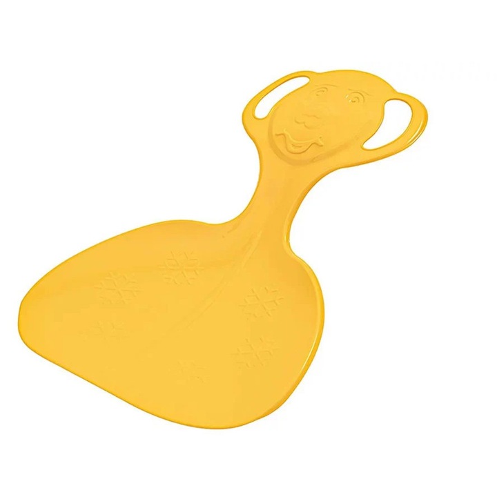 Sanie usoara plansa pentru copii, galben