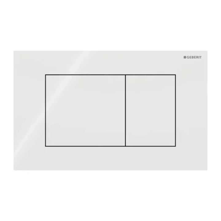 Clapeta de actionare Geberit Sigma40 Slim alb finisaj lucios