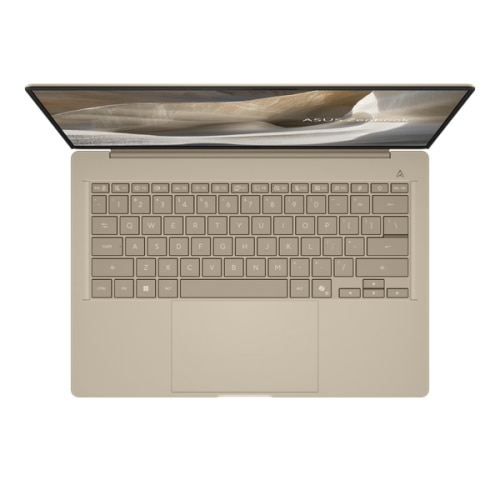 Laptop ASUS Zenbook A14 WUXGA 14 inch Qualcomm Snapdragon 32GB 1TB SSD Windows 11 Home Zabriskie Beige
