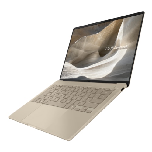 Laptop ASUS Zenbook A14 WUXGA 14 inch Qualcomm Snapdragon 32GB 1TB SSD Windows 11 Home Zabriskie Beige