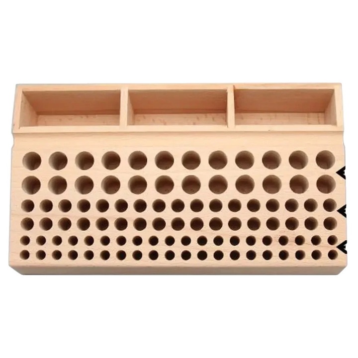 Faszerszámrendező, 98 lyuk, 27x15x5.4cm