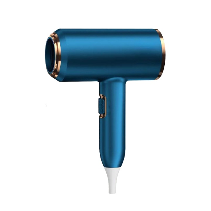 Професионален сешоар ORBER 2400W, AC, 3 степени на температура, син