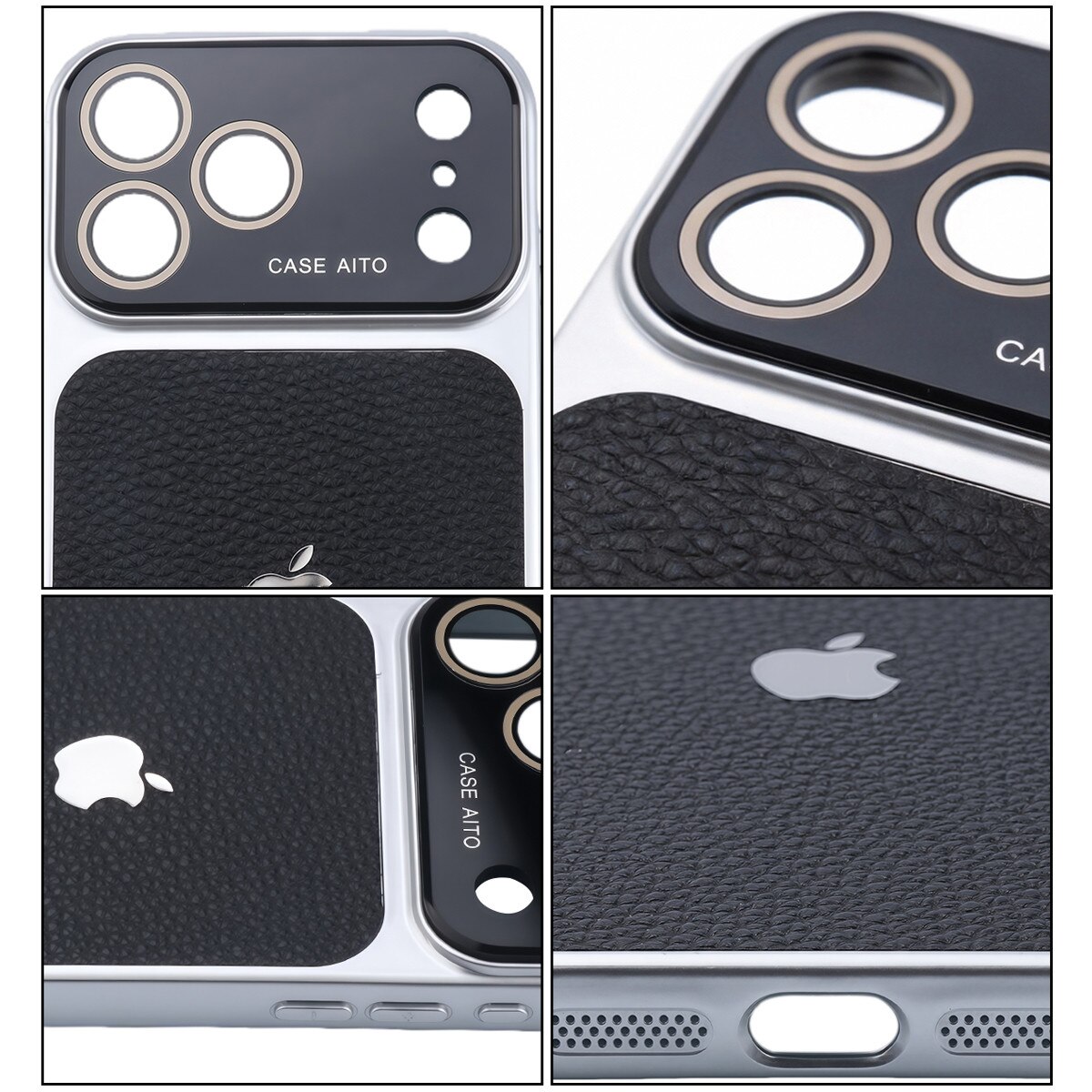 Husa de Protectie, Pentru iPhone 17 Pro, Protectie Impotriva Socurilor si Caderilor, Negru