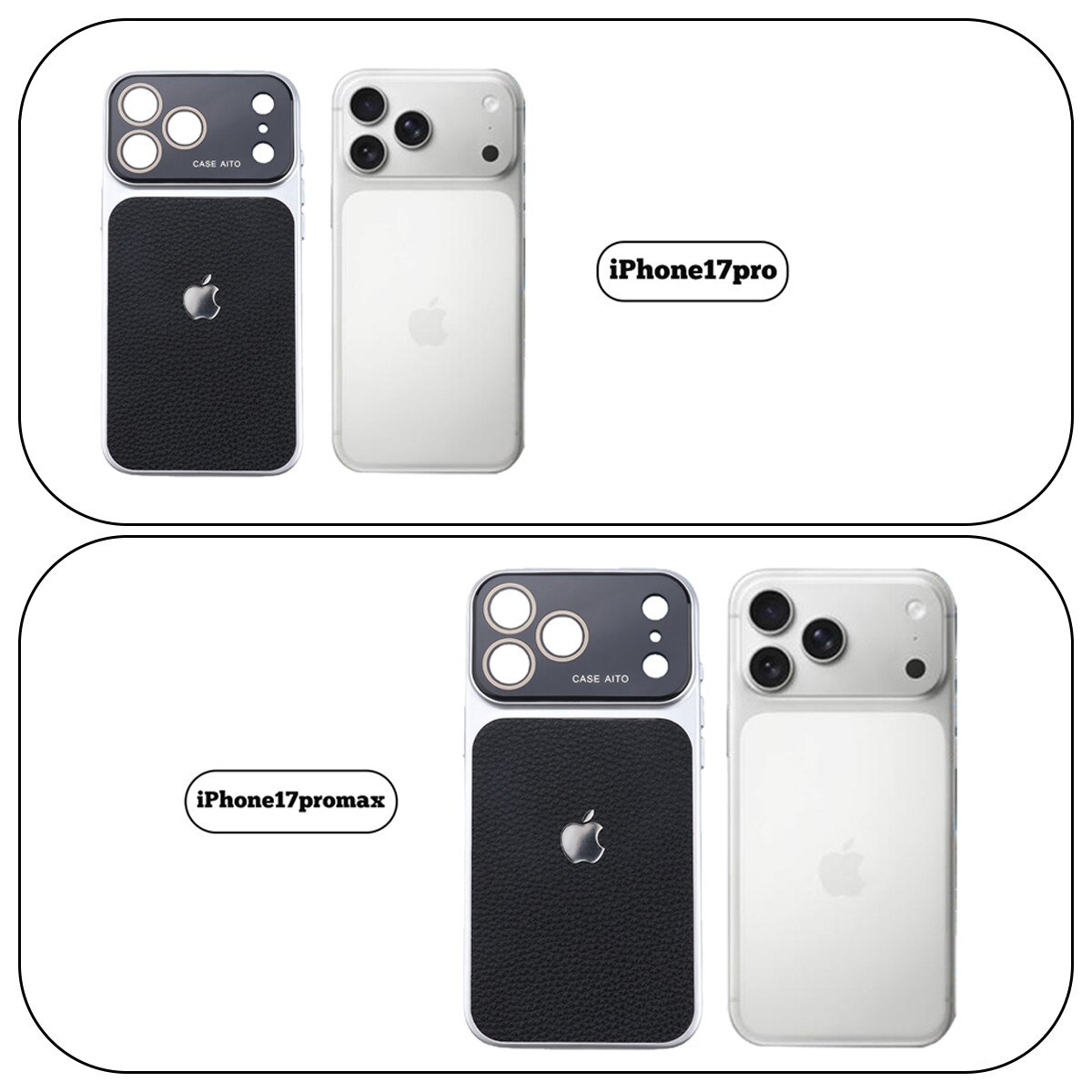 Husa de Protectie, Pentru iPhone 17 Pro, Protectie Impotriva Socurilor si Caderilor, Negru