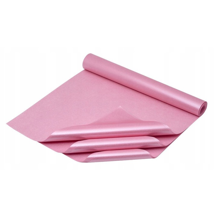Hartie de Impachetat, Neopak, 70x50 cm, 100 coli, Roz Perla, Neteda