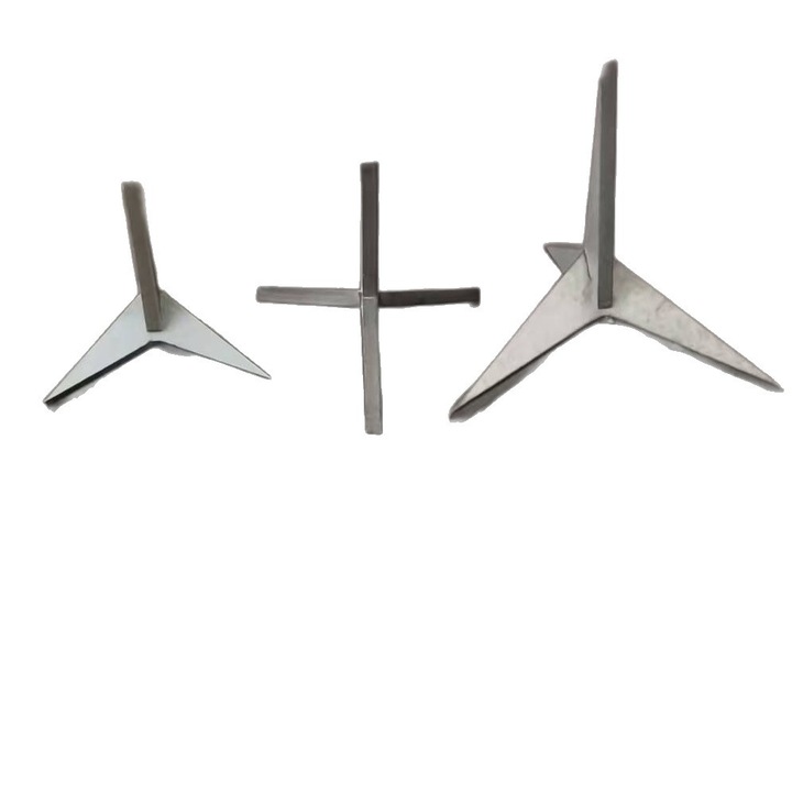 Cuie triunghiulare din fier, extra ascutite si dure, rezistente la rasturnare, garduri pentru curte si elemente de siguranta din otel inoxidabil