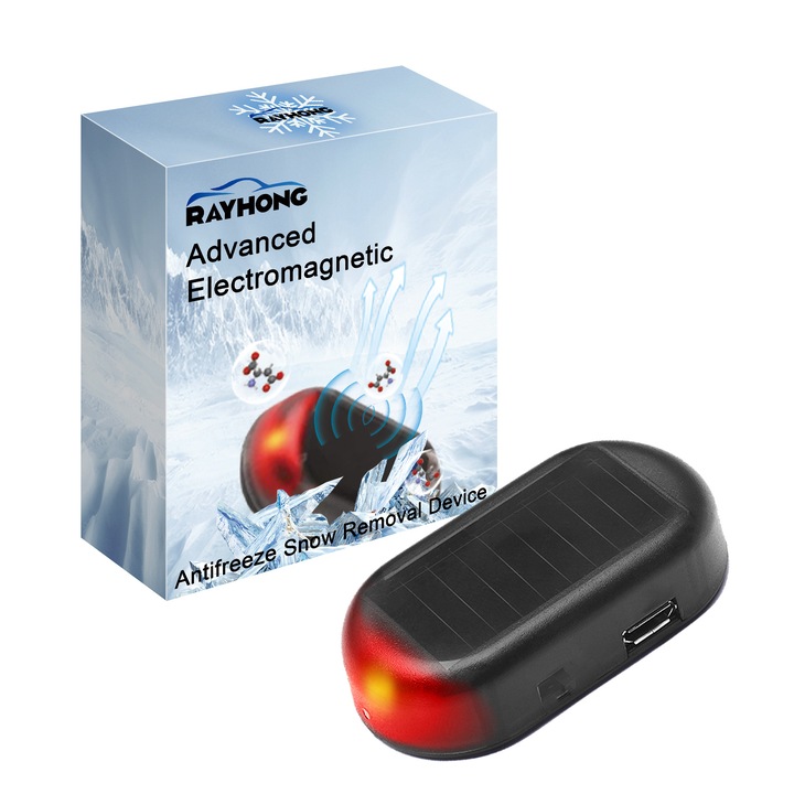 Dispozitiv anti-inghet pentru geamuri auto, RAYHONG, design portabil