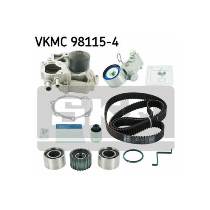 SKF VKMC 98115-4 vízpumpa + vezérműszíj készlet