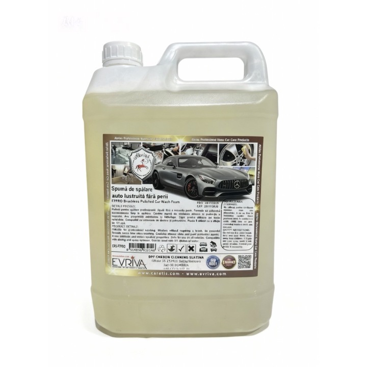Aktív hab Abrias F7 PRO, autómosáshoz és polírozáshoz, 1L