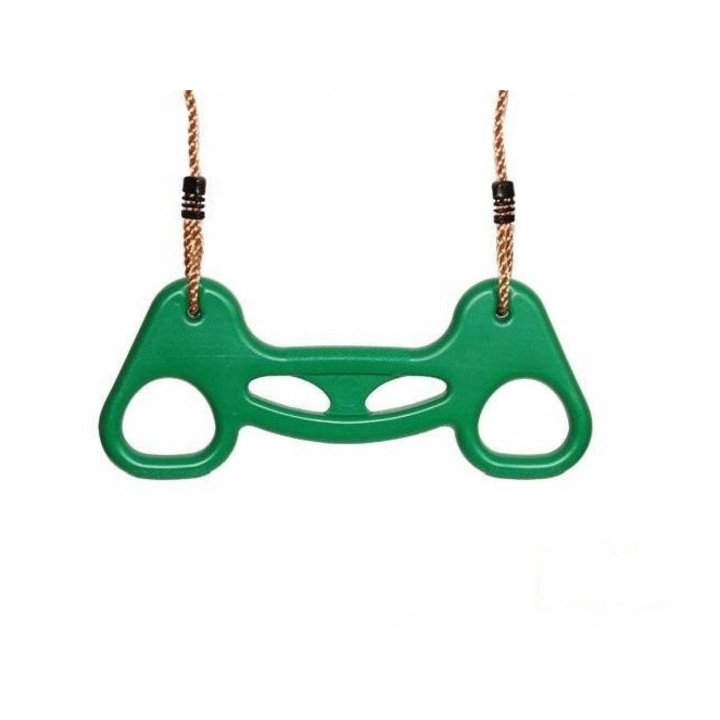 Trapez acrobat, Just Fun, franghii reglabile, verde
