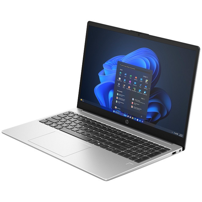Laptop HP 250R G10 cu procesor Intel® Core™ 5 120U pana la 5.00 GHz, 15.6", Full HD, 16GB DDR4, 512GB SSD, Intel Graphics, Windows 11 Pro, Turbo Silver