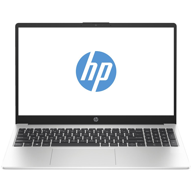 Laptop HP 250R G10 cu procesor Intel® Core™ 3 100U pana la 4.7GHz, 15.6" Full HD, 8GB DDR4 RAM, 512GB SSD, Free DOS, Intel® Graphics, Turbo silver