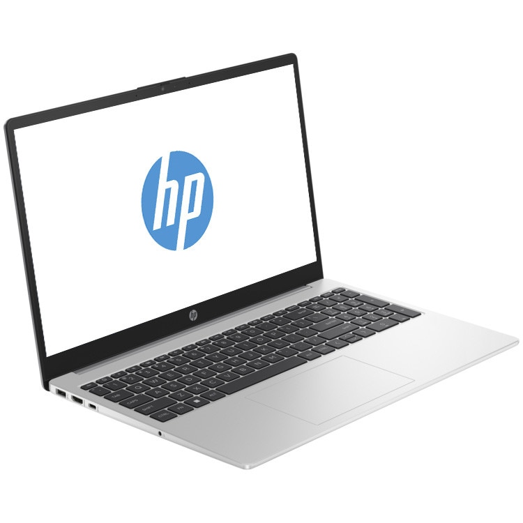 Laptop HP 250R G10 cu procesor Intel® Core™ 3 100U pana la 4.7GHz, 15.6" Full HD, 8GB DDR4 RAM, 512GB SSD, Free DOS, Intel® Graphics, Turbo silver