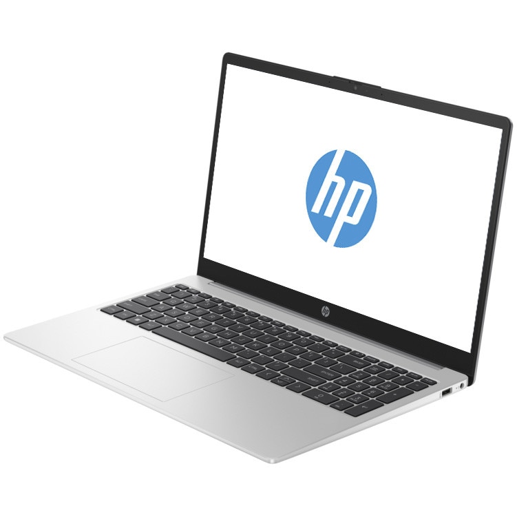 Laptop HP 250R G10 cu procesor Intel® Core™ 3 100U pana la 4.7GHz, 15.6" Full HD, 8GB DDR4 RAM, 512GB SSD, Free DOS, Intel® Graphics, Turbo silver