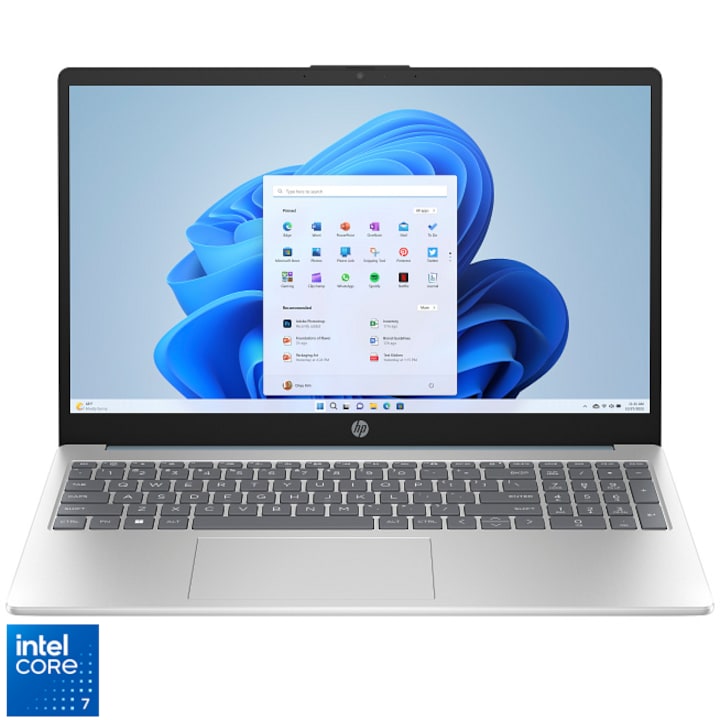 Laptop HP 15-fd0100nq cu procesor Intel® Core™ 7 150U pana la 5.4 GHz, 15.6" Full HD, 16GB DDR5, 512 GB SSD, Intel® Graphics, Windows 11 Home, Warm Gold
