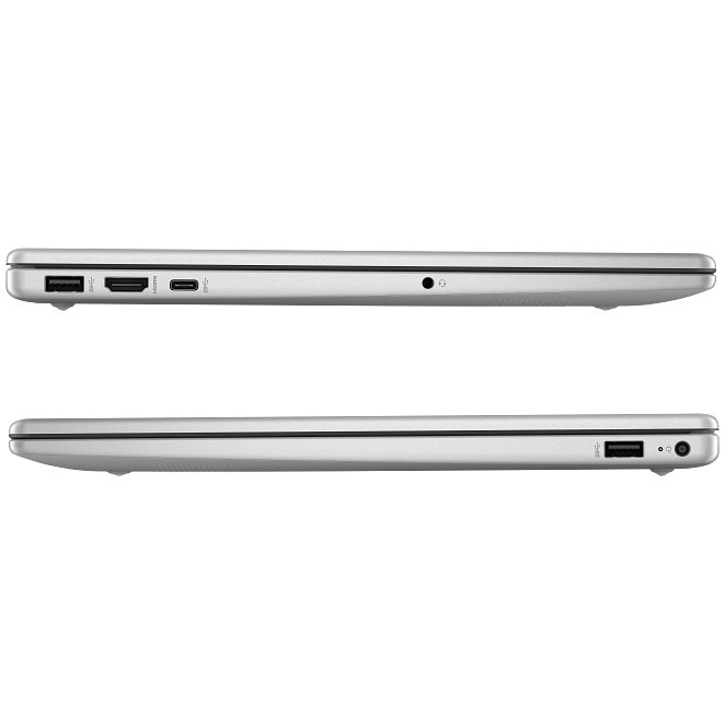 Laptop HP 15-fd0103nq cu procesor Intel® Core™ 7 150U pana la 5.4 GHz, 15.6" Full HD, 16GB DDR5, 512 GB SSD, Intel® Graphics, Windows 11 Home, Silver