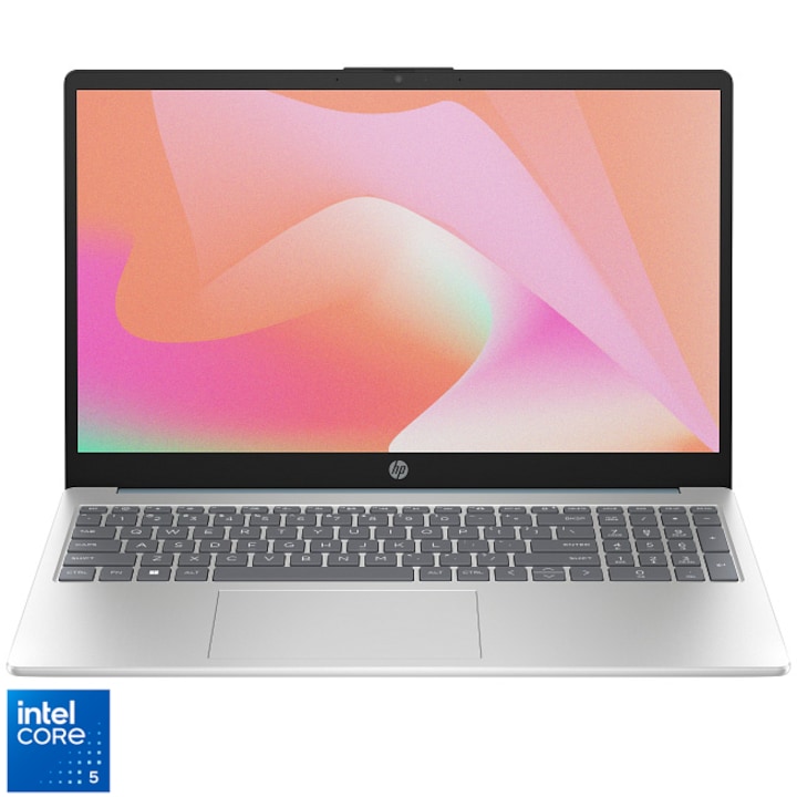 Laptop HP 15-fd0113nq (D2KK2EA) cu procesor Intel® Core™ 5 120U pana la 5.0 GHz 15.6" Full HD, 16GB DDR5, 512 GB SSD, Intel® Graphics, NO OS, Moonlight Blue