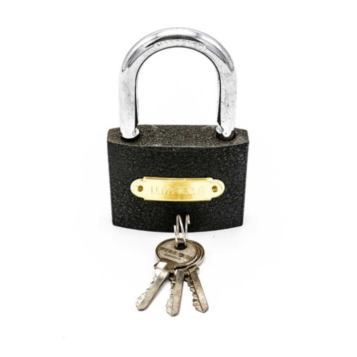 Катинар сив металик с 3 ключа, 38 мм