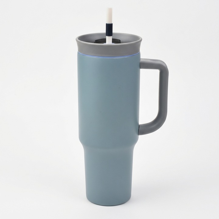 Спортна бутилка за вода Destello, 1.2L, неръждаема стомана, херметичен капак, сиво