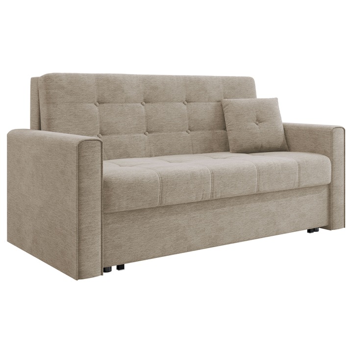 Canapea Clivia Lux III, MIRJAN 24, bej, 98x153x85 cm